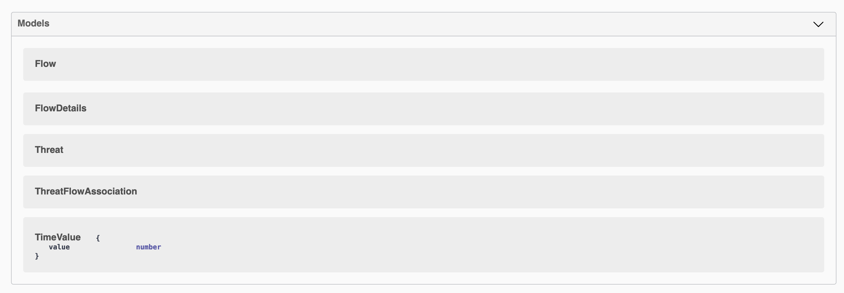 Public API menu item