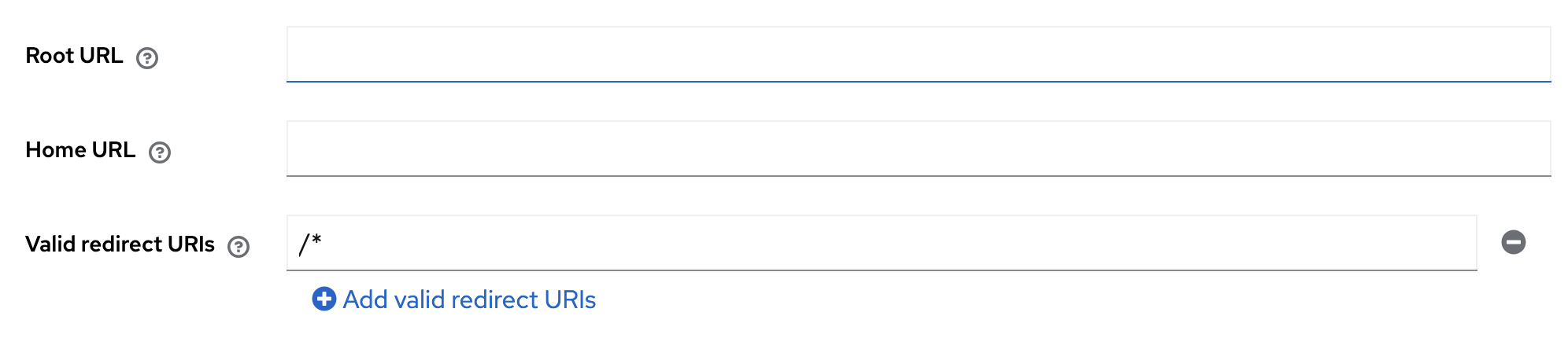 Public API menu item