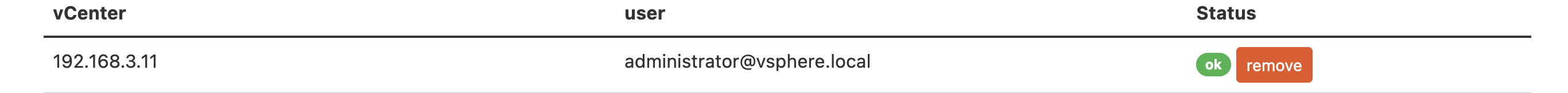 check vcenter status