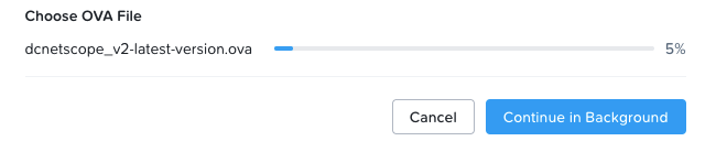 Upload in progress