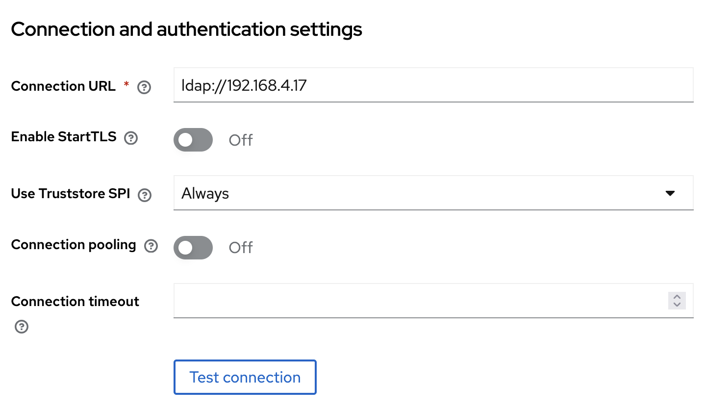 Provide location of the Active Directory