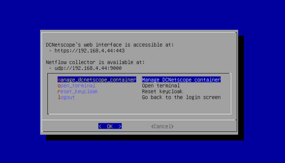 Console asking for credentials