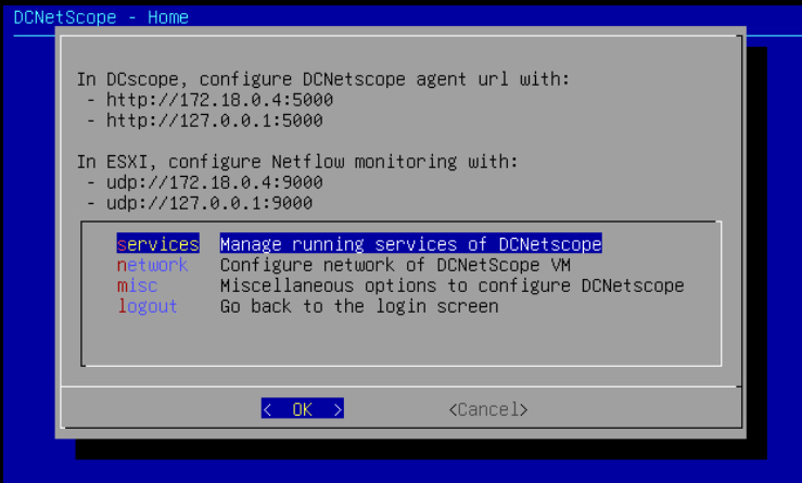 Console asking for credentials