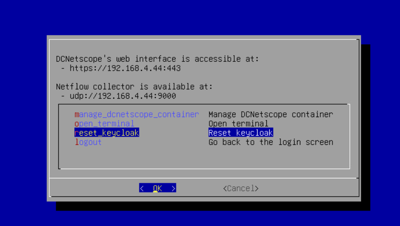 Console asking for credentials